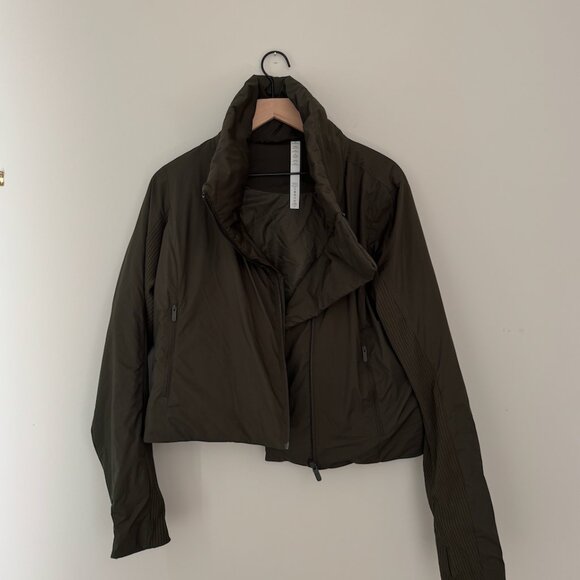 Lululemon Sleek City Jacket - Dark Olive - Picture 10 of 10